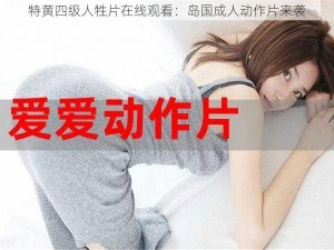 特黄四级人牲片在线观看：岛国成人动作片来袭