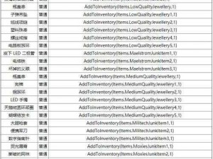 赛博朋克2077：控制台作弊代码秘籍全解析