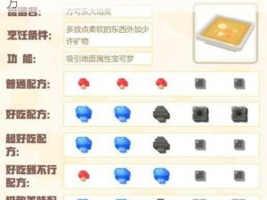 宝可梦大探险：揭秘方可乐蓝梦汁的神奇配方