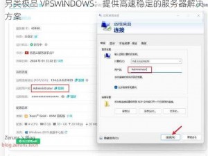 另类极品 VPSWINDOWS：提供高速稳定的服务器解决方案