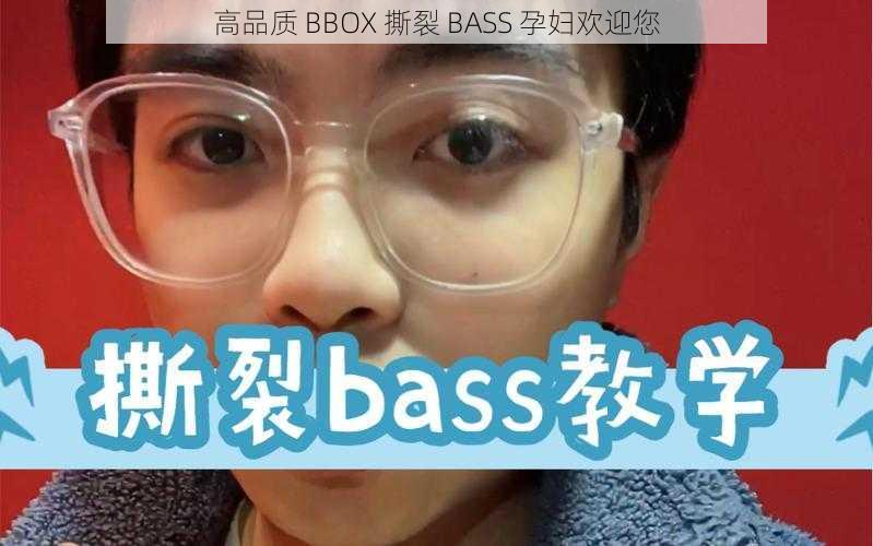 高品质 BBOX 撕裂 BASS 孕妇欢迎您