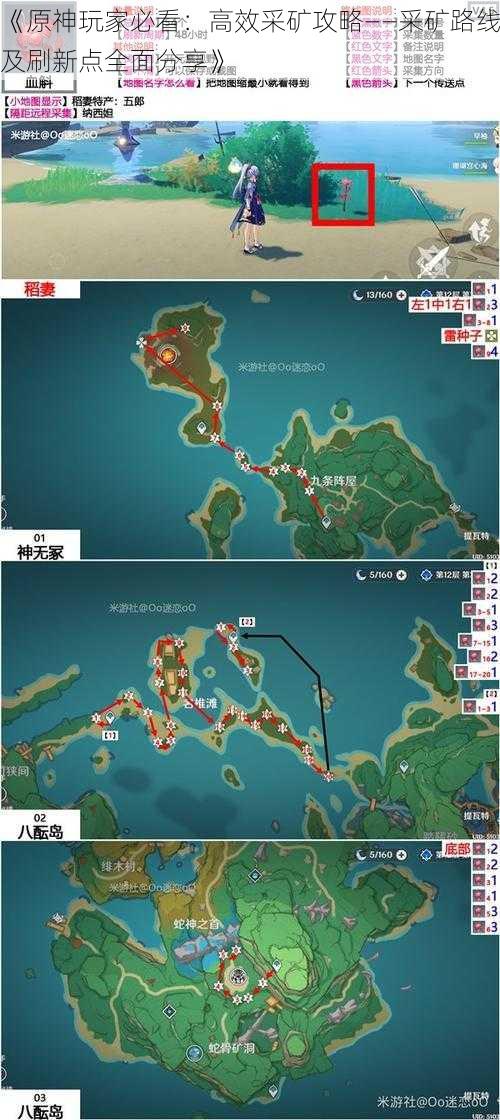 《原神玩家必看：高效采矿攻略——采矿路线及刷新点全面分享》