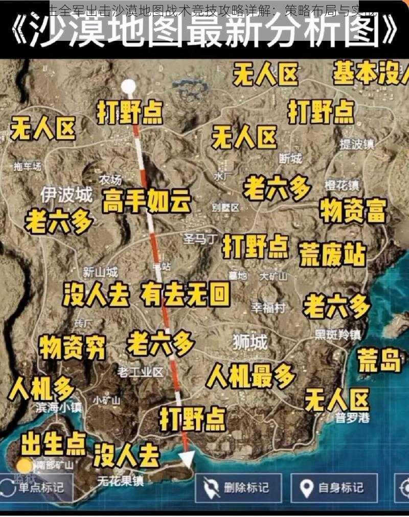 绝地求生全军出击沙漠地图战术竞技攻略详解：策略布局与实战技巧分享