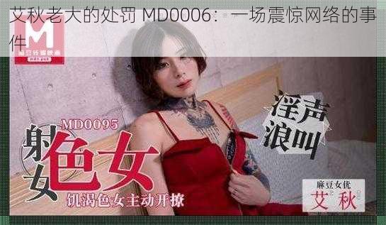 艾秋老大的处罚 MD0006：一场震惊网络的事件