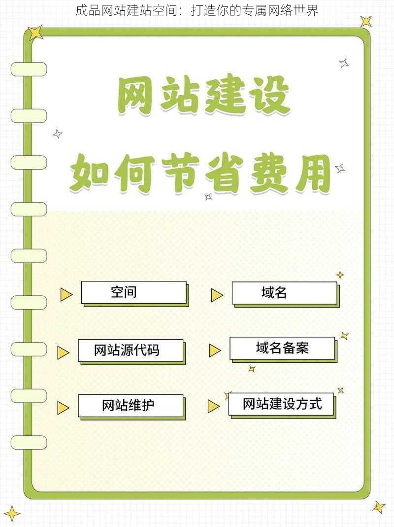 成品网站建站空间：打造你的专属网络世界