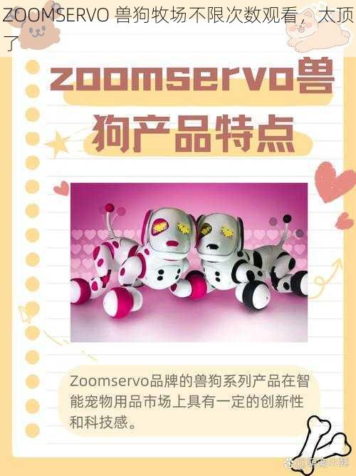 ZOOMSERVO 兽狗牧场不限次数观看，太顶了